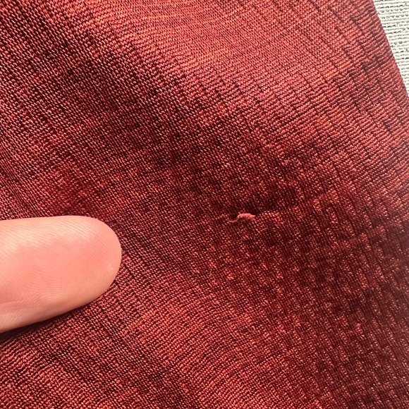 REI Co-op 1/4 Zip Pullover Fleece Mens XL Red Long Sleeve Outdoors Lightweight - Picture 7 of 9